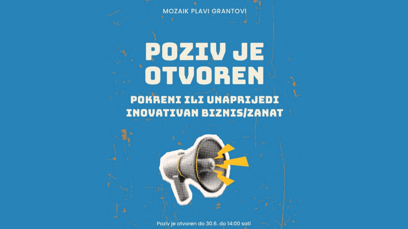 Mozaik plavi grantovi